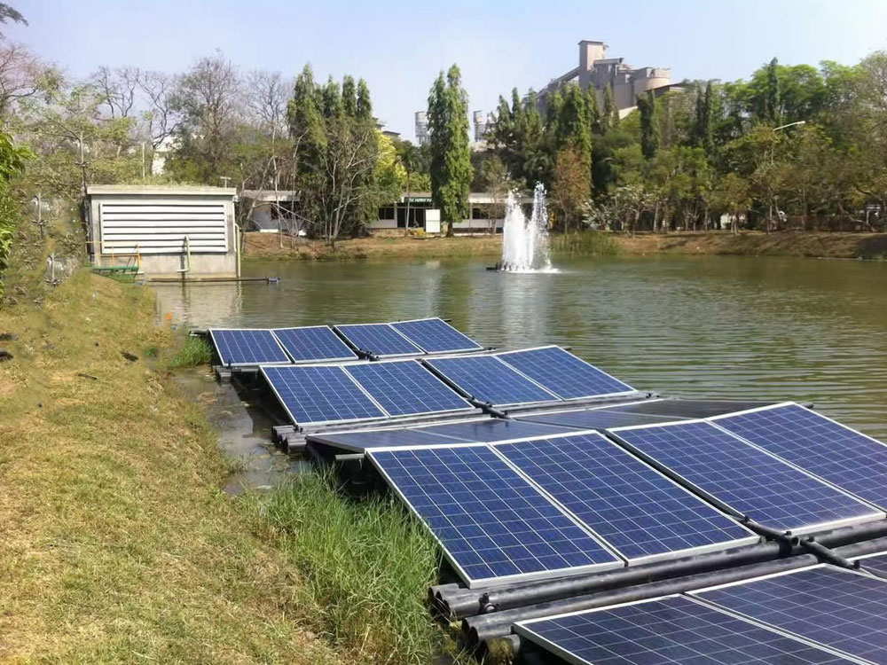 Solar Power Containers for Port Shore